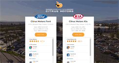 Desktop Screenshot of citrusmotors.com